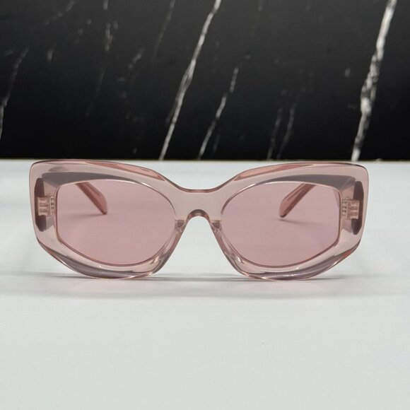 NEW CL40277F 72Y CELINE SUNGLASSES PINK WOMEN EYEWEAR CELINE - Picture 3 of 12